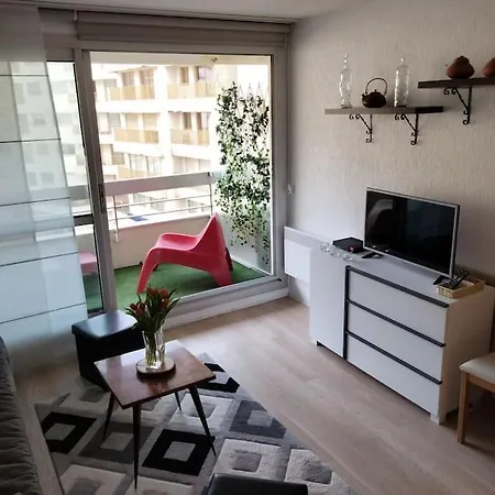 Studio Acces Direct A La Grande Plage アパート *
